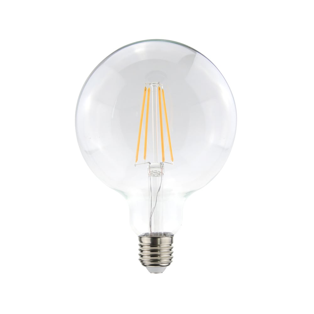 Airam Airam Filament LED-globe 125mm lyskilde Klar-dæmpbar-4-filament e27-5w