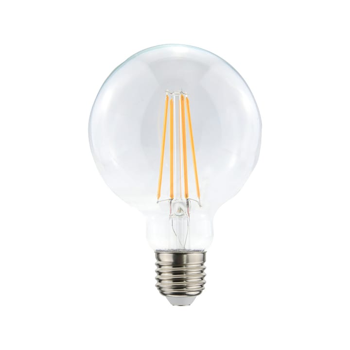 Airam Filament LED-globe 95mm lyskilde, Klar-dæmpbar-4-filament e27-5w Airam
