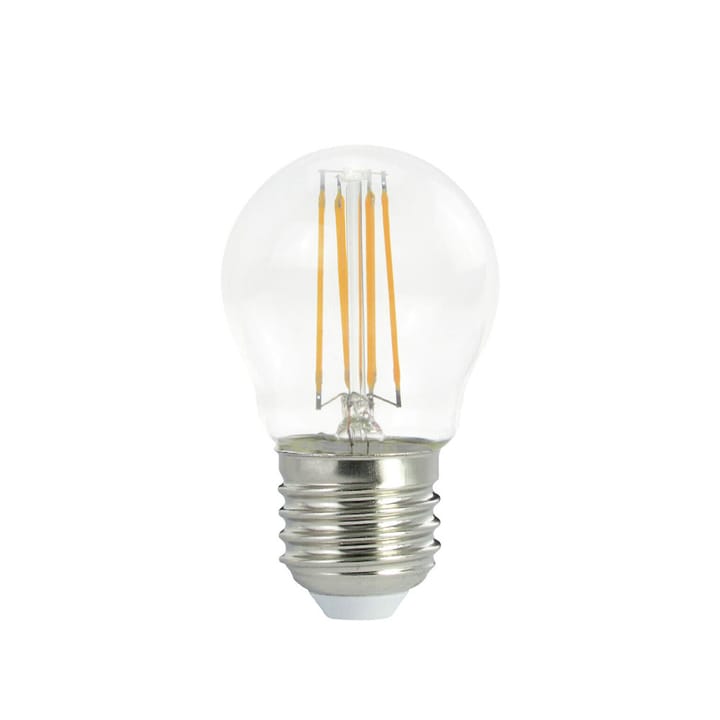 Airam Filament LED globe E27 lyskilde, klar, med hukommelse, p45 e27, 5w Airam
