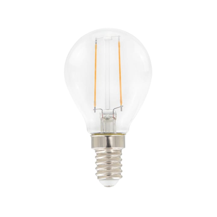 Airam Filament LED-globepære lyskilde, klar, ikke dæmpbar e14, 2w Airam