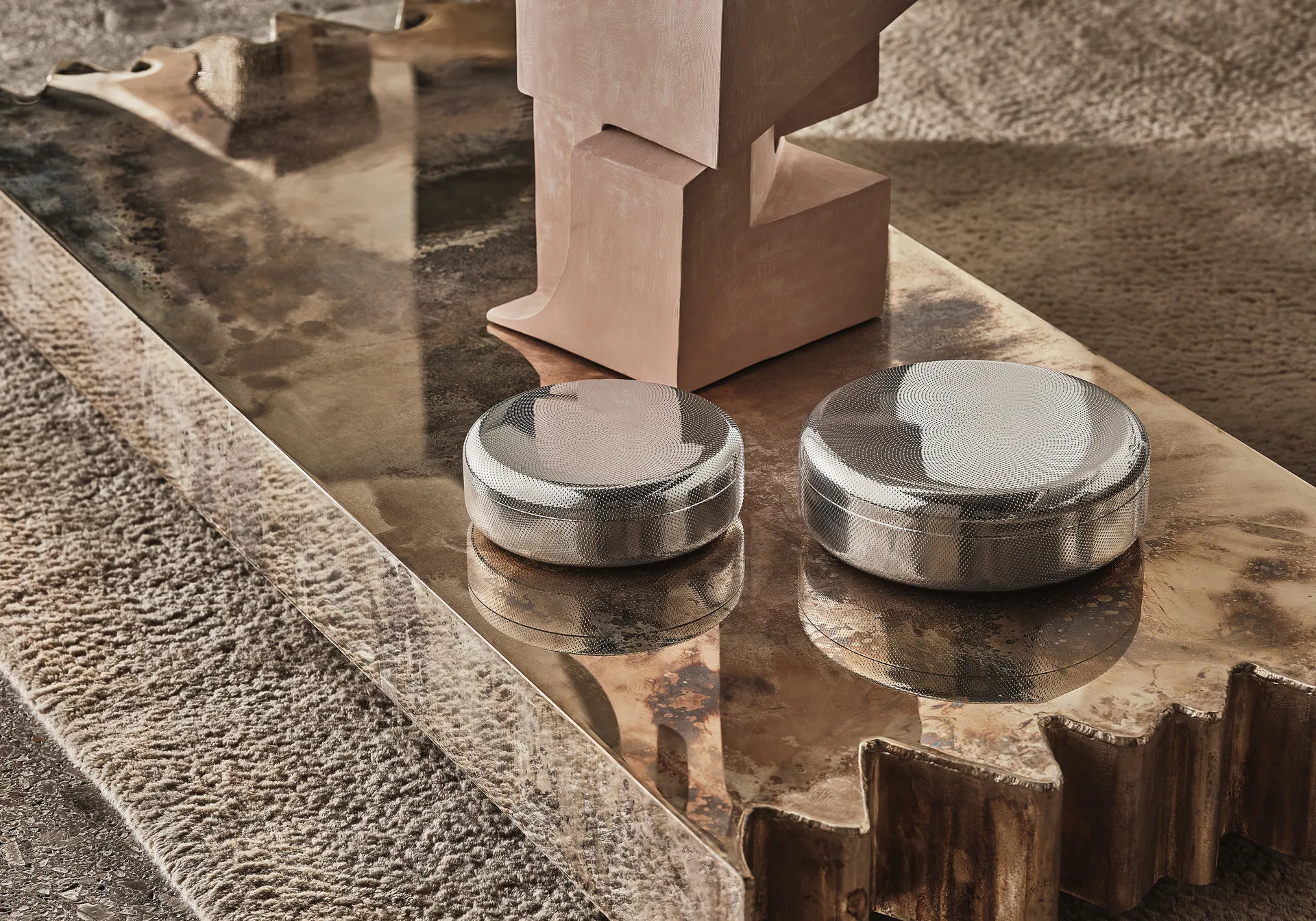 Extra ordinary texture opbevaringskrukke, Ø23 cm Alessi