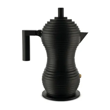Pulcina espressomaskine sort - 30 cl, 6 kopper - Alessi