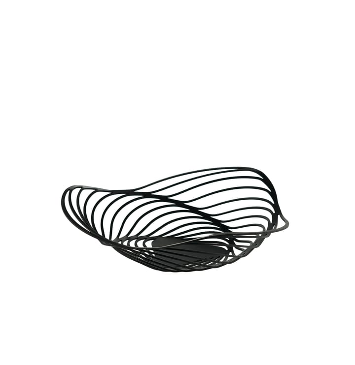 Trinity frugtkurv 33 cm, Sort Alessi