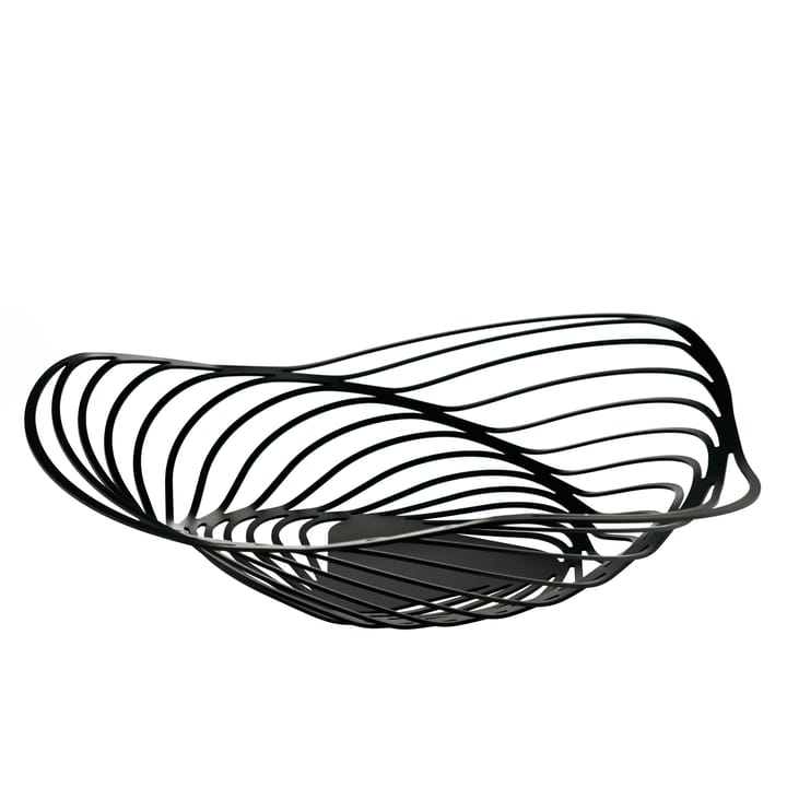 Trinity frugtkurv 43 cm, Sort Alessi