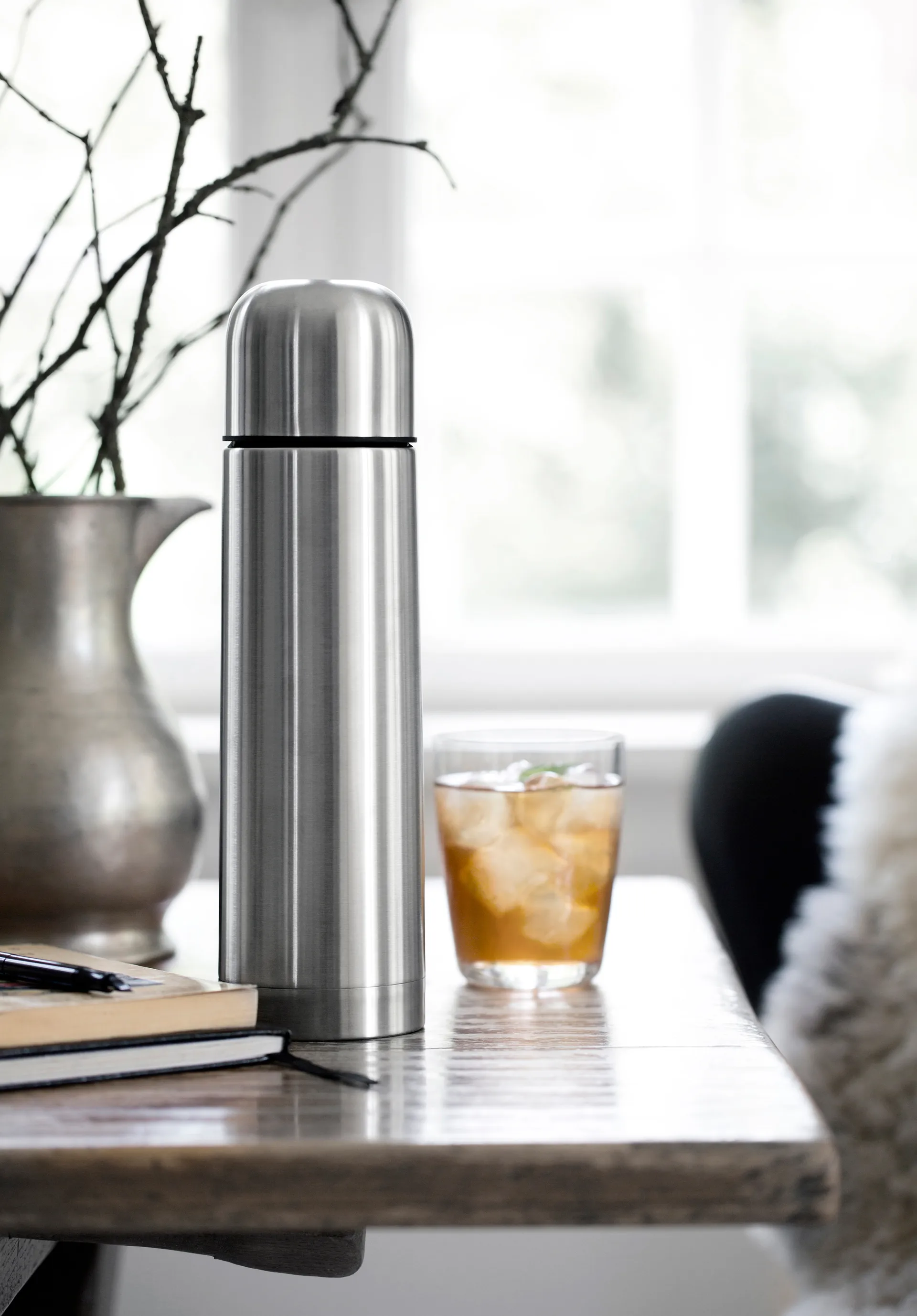 IsoTherm Eco termoflaske 1 L, Mat stål Alfi