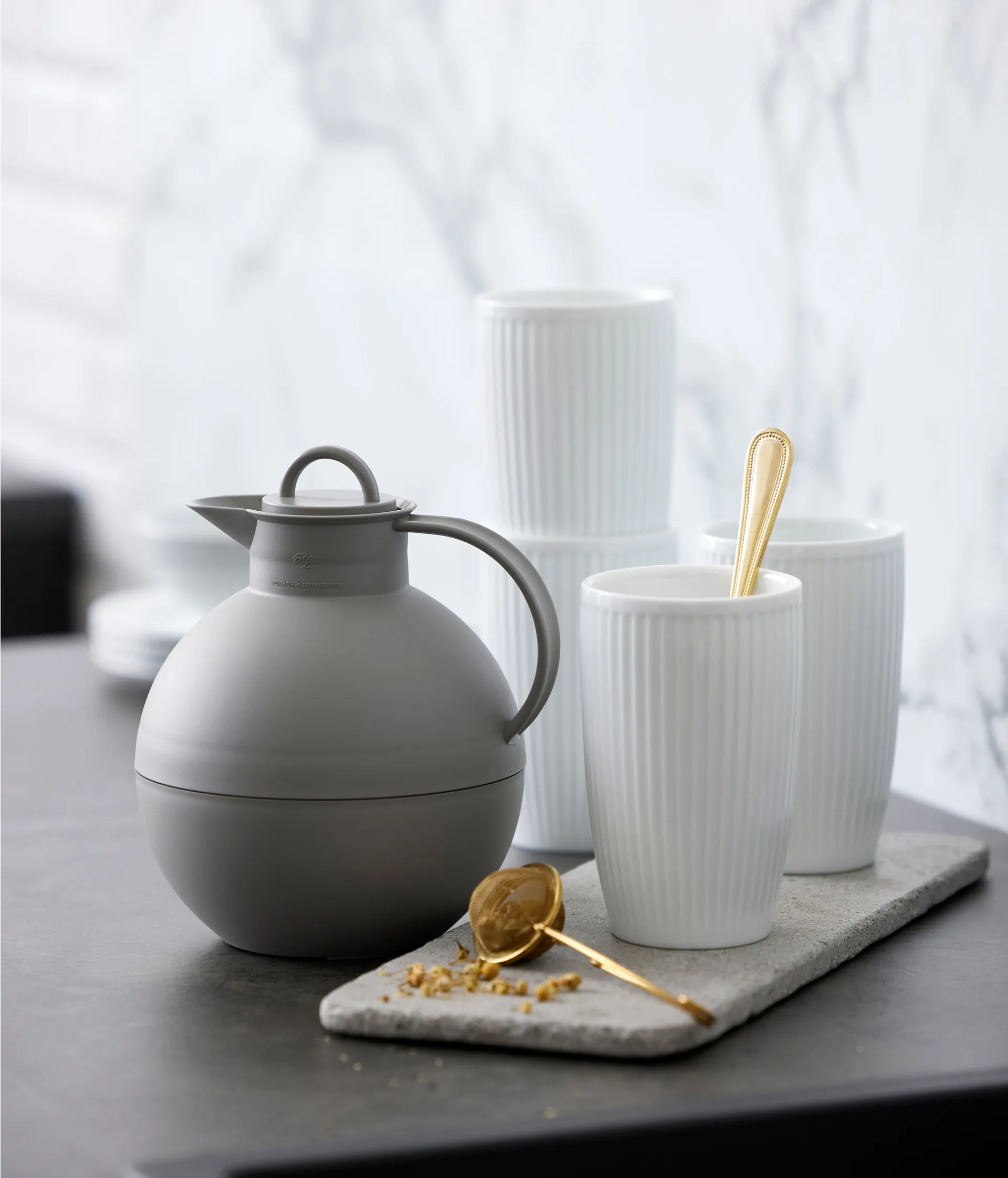 Kulan termokande 0,94 L, Frostet grafitgrå Alfi