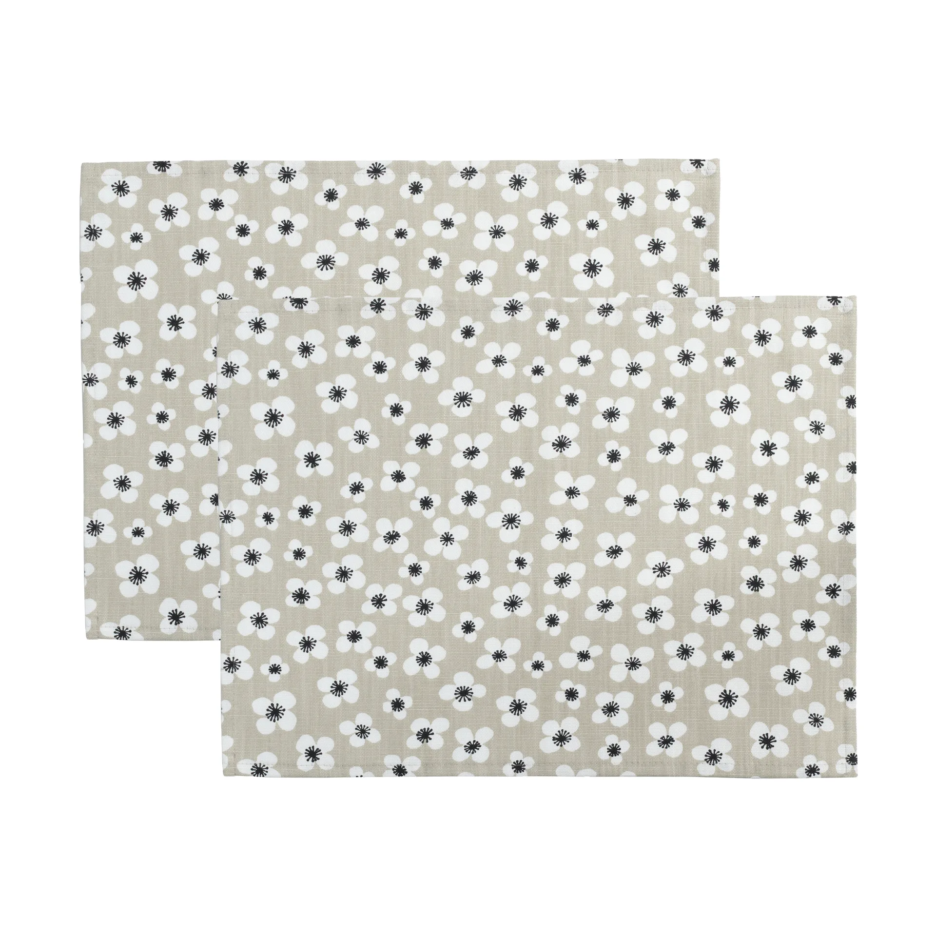 Belle Amie dækkeserviet  2-pak, Beige, 34 x 45 cm Almedahls