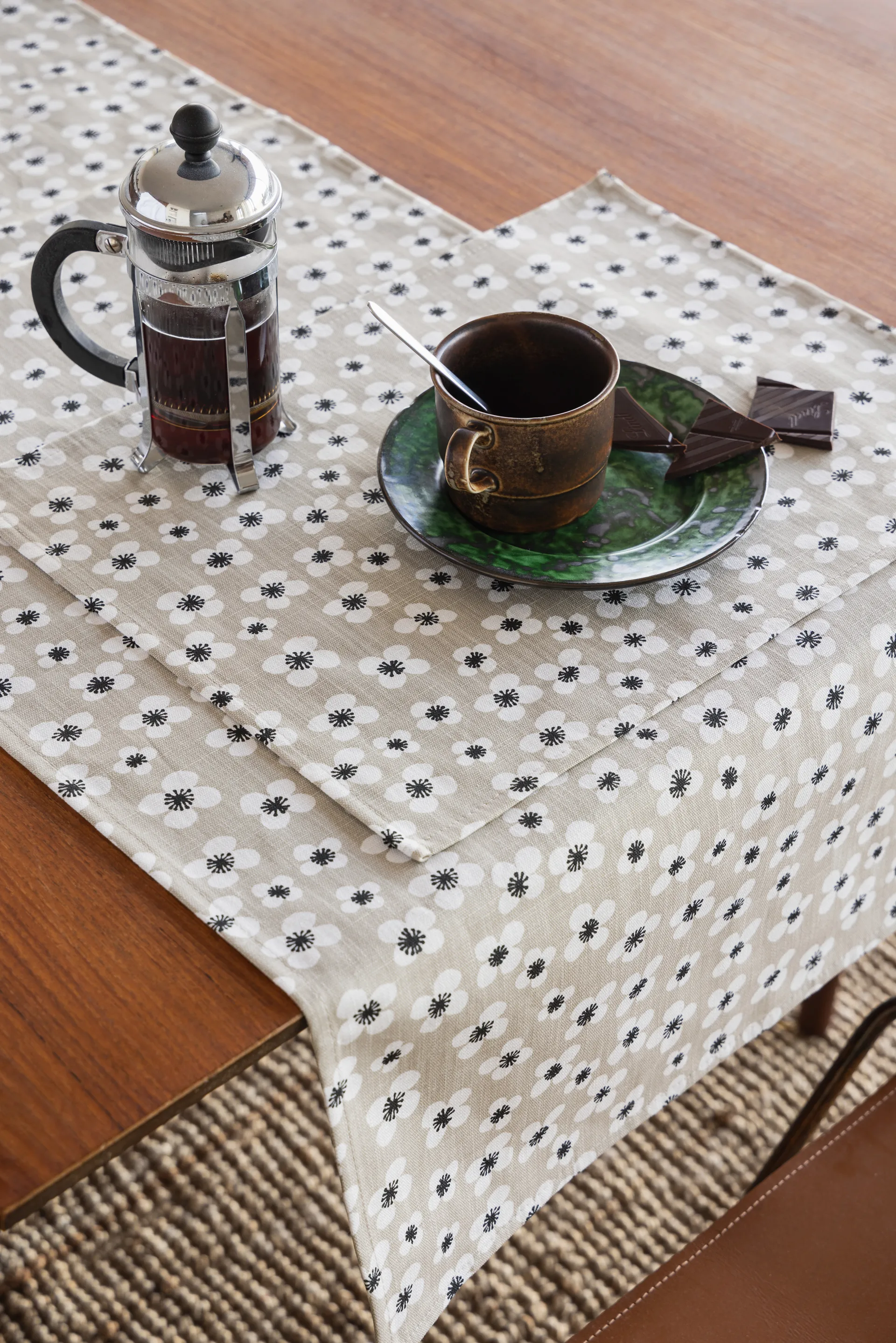 Belle Amie løber, Beige, 45 x 150 cm Almedahls
