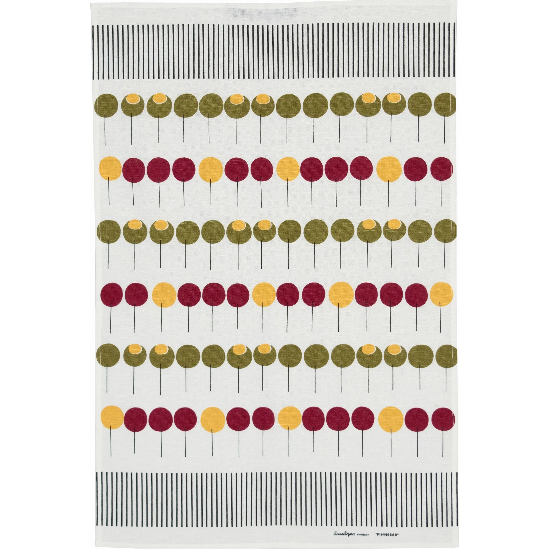 Pinnebär viskestykke 47x70 cm, Multi Almedahls