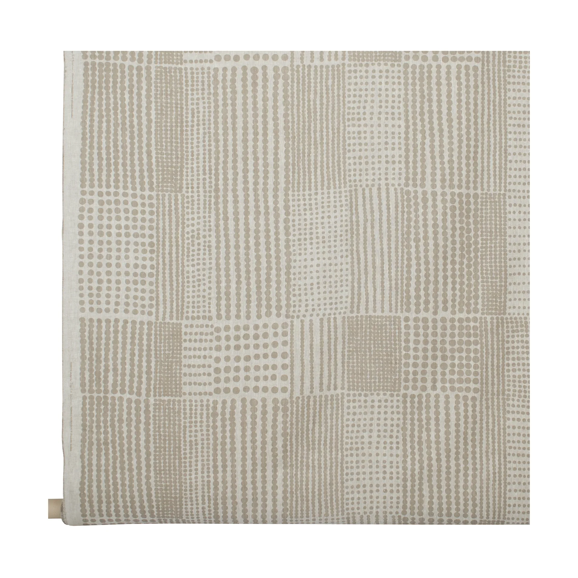 Pricktyg stof, Natur/Taupe Almedahls