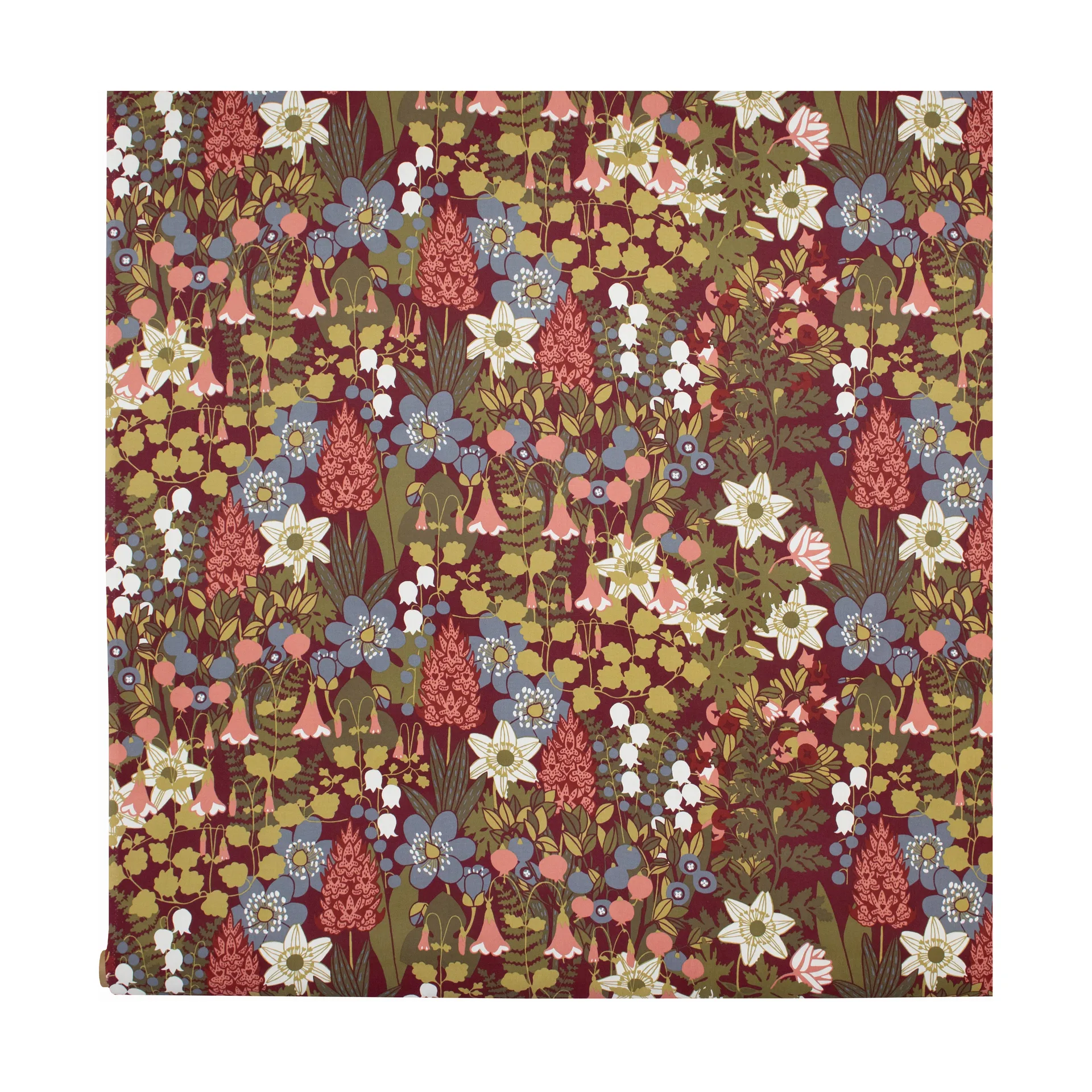 Skogen stof, Vinrød Almedahls