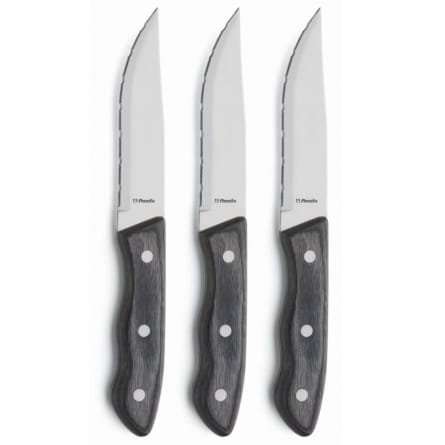 Hercule grillkniv XXL 3-pak, Sort Amefa