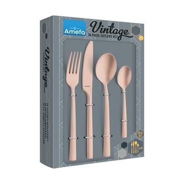 Manille Vintage bestiksæt 16 dele - Kobber - Amefa