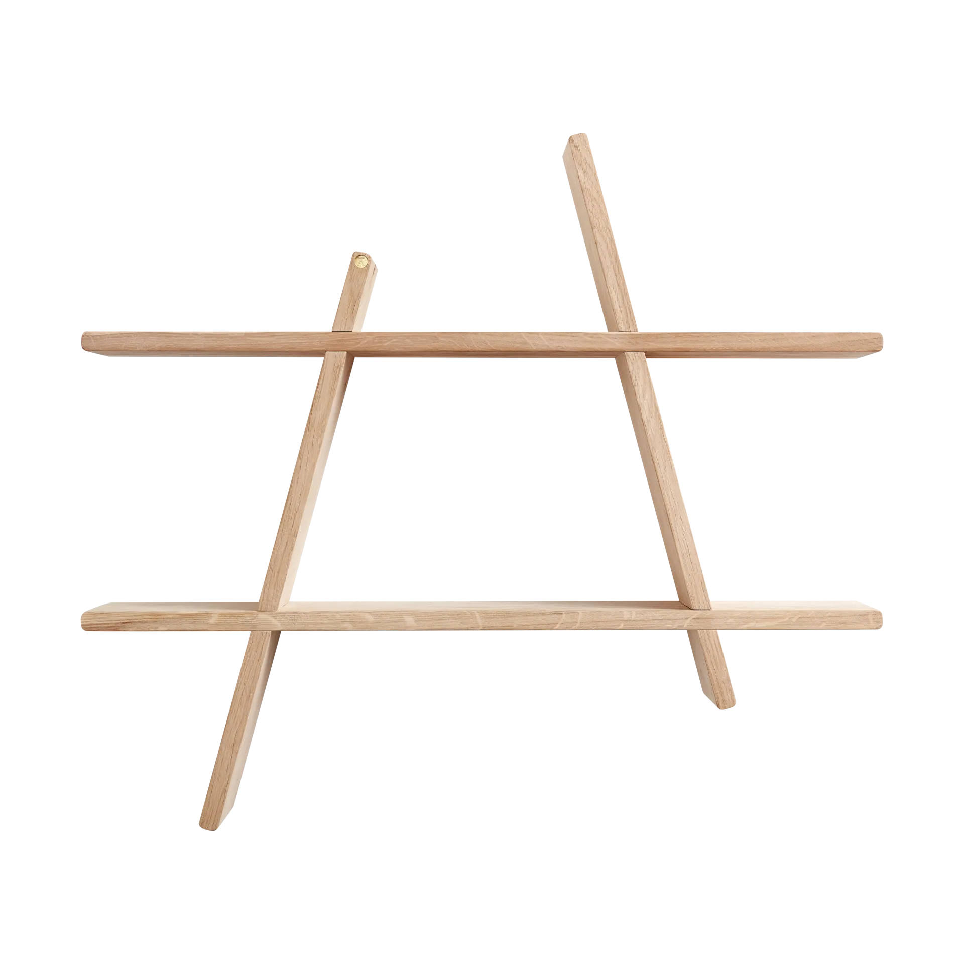 A-Shelf væghylde Large 78x12x67 cm, Oak Andersen Furniture