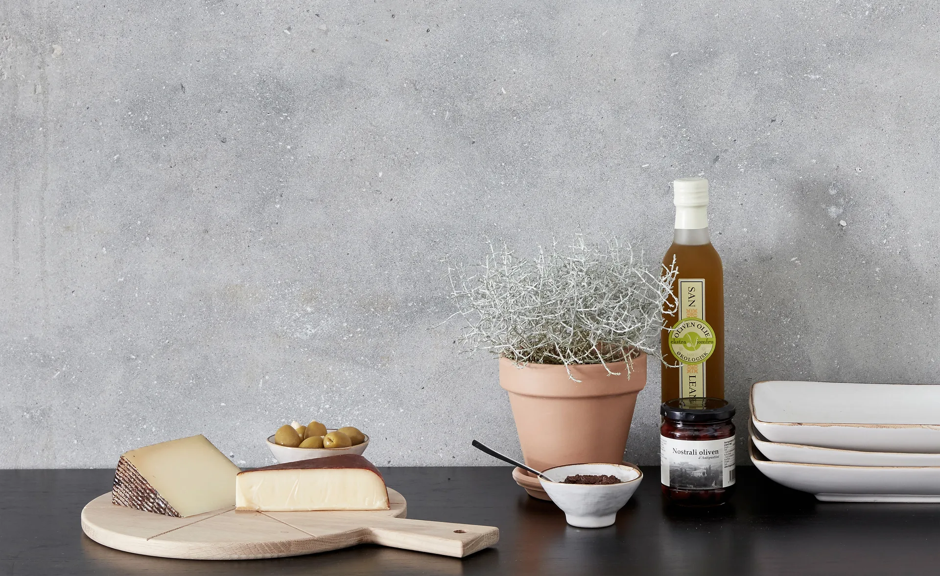 Andersen bakke til tapas Medium Ø36 cm, Oak Andersen Furniture