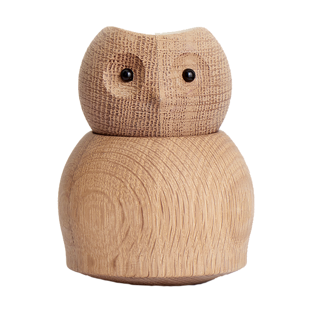 Andersen Furniture Andersen Owl træfigur Medium Oak