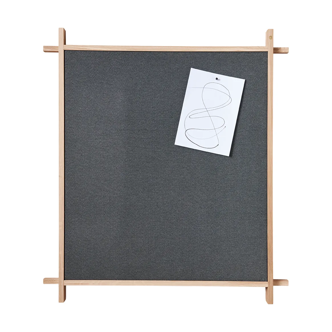 Collect opslagstavle Large 94x104 cm, Oak Andersen Furniture