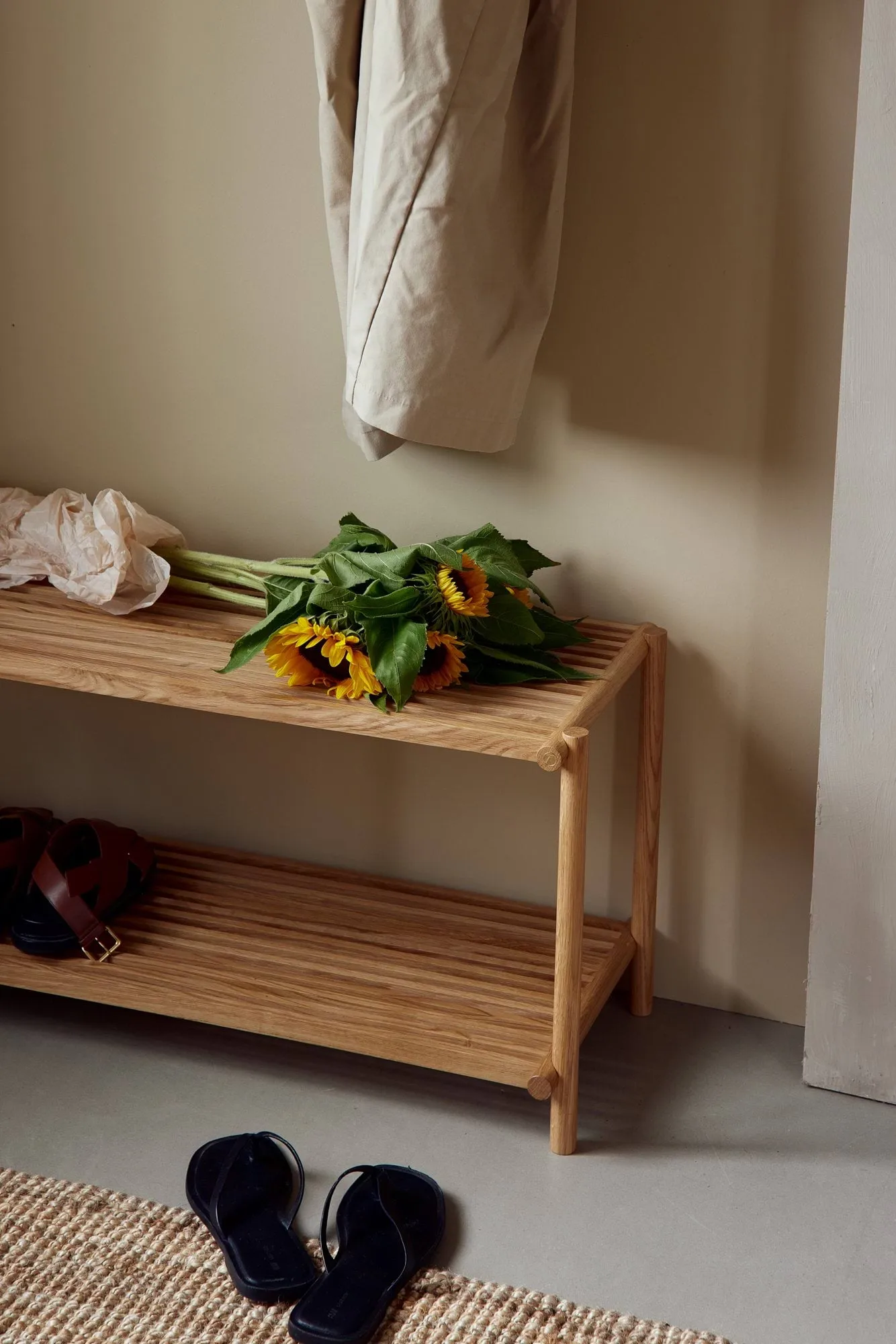 Column Shoe rack , Matlakeret eg Andersen Furniture