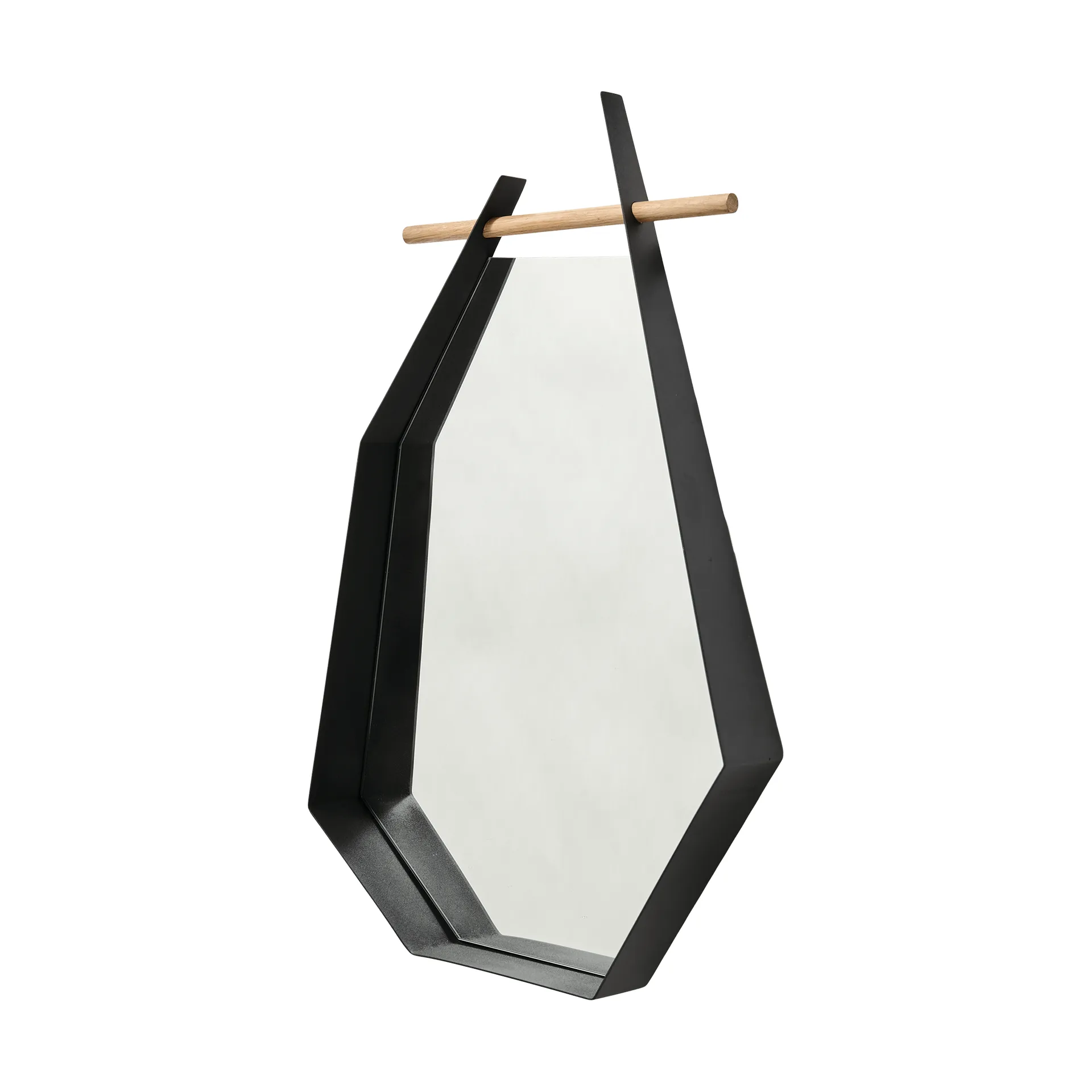 Edge spejl, Black (sort) Andersen Furniture
