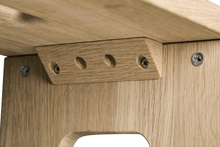 Reach taburet 35x25x25 cm, Oak Andersen Furniture