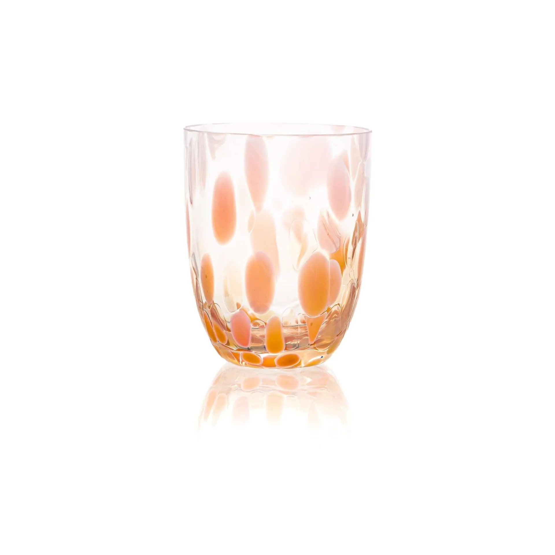 Big Confetti drikkeglas 25 cl, Peach-vanilla Anna Von Lipa