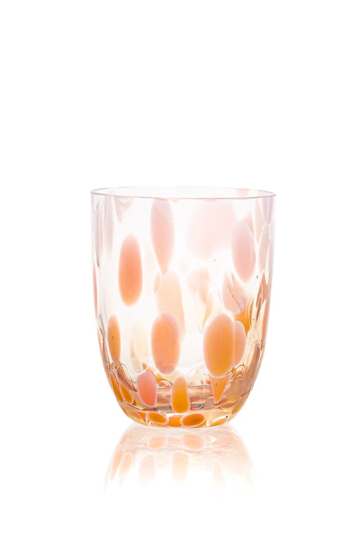 Big Confetti drikkeglas 25 cl - Peach-vanilla - Anna Von Lipa