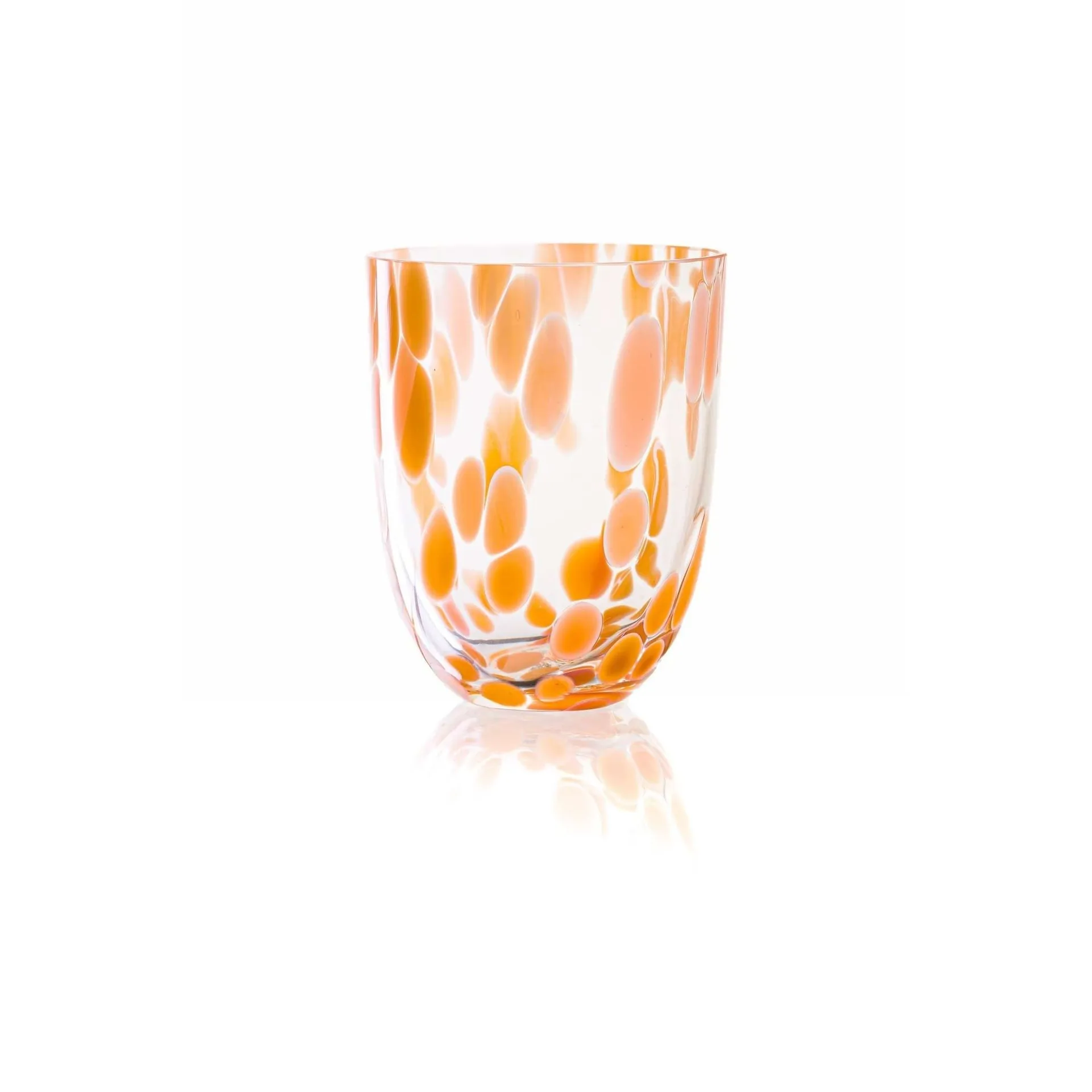 Big Confetti drikkeglas 25 cl, Peach Anna Von Lipa