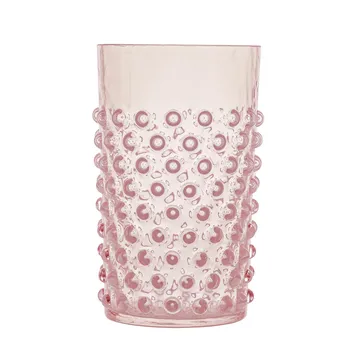 Hobnail glas 20 cl - Soft Rosa - Anna Von Lipa