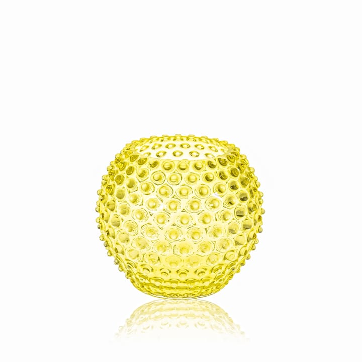 Hobnail Globe vase 18 cm, Citron Anna Von Lipa