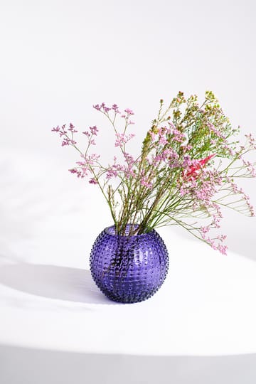 Hobnail Globe vase 24 cm - Indigo - Anna Von Lipa