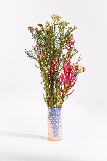 Hobnail Long drink glas 20 cl - Soft Rosa - Anna Von Lipa