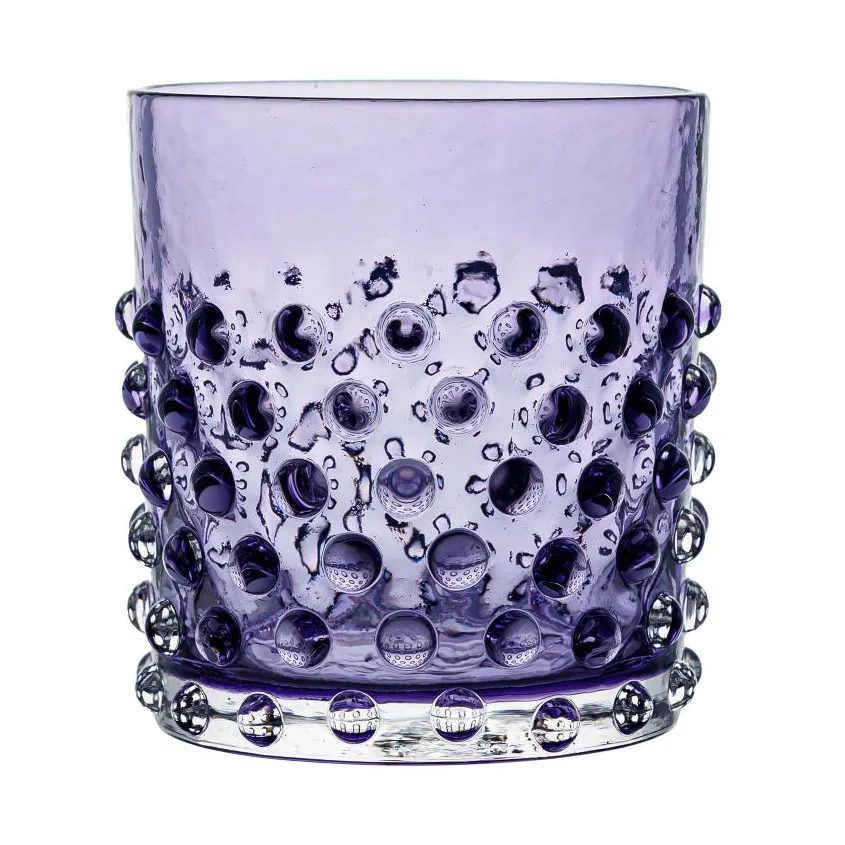 Hobnail short drink glas 15 cl, Indigo Anna Von Lipa