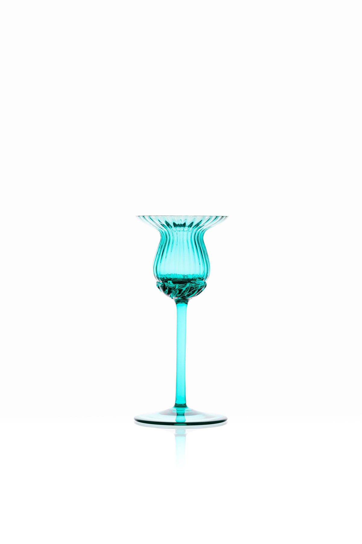 Anna Von Lipa Tulipan lysestage 15 cm Turquoise