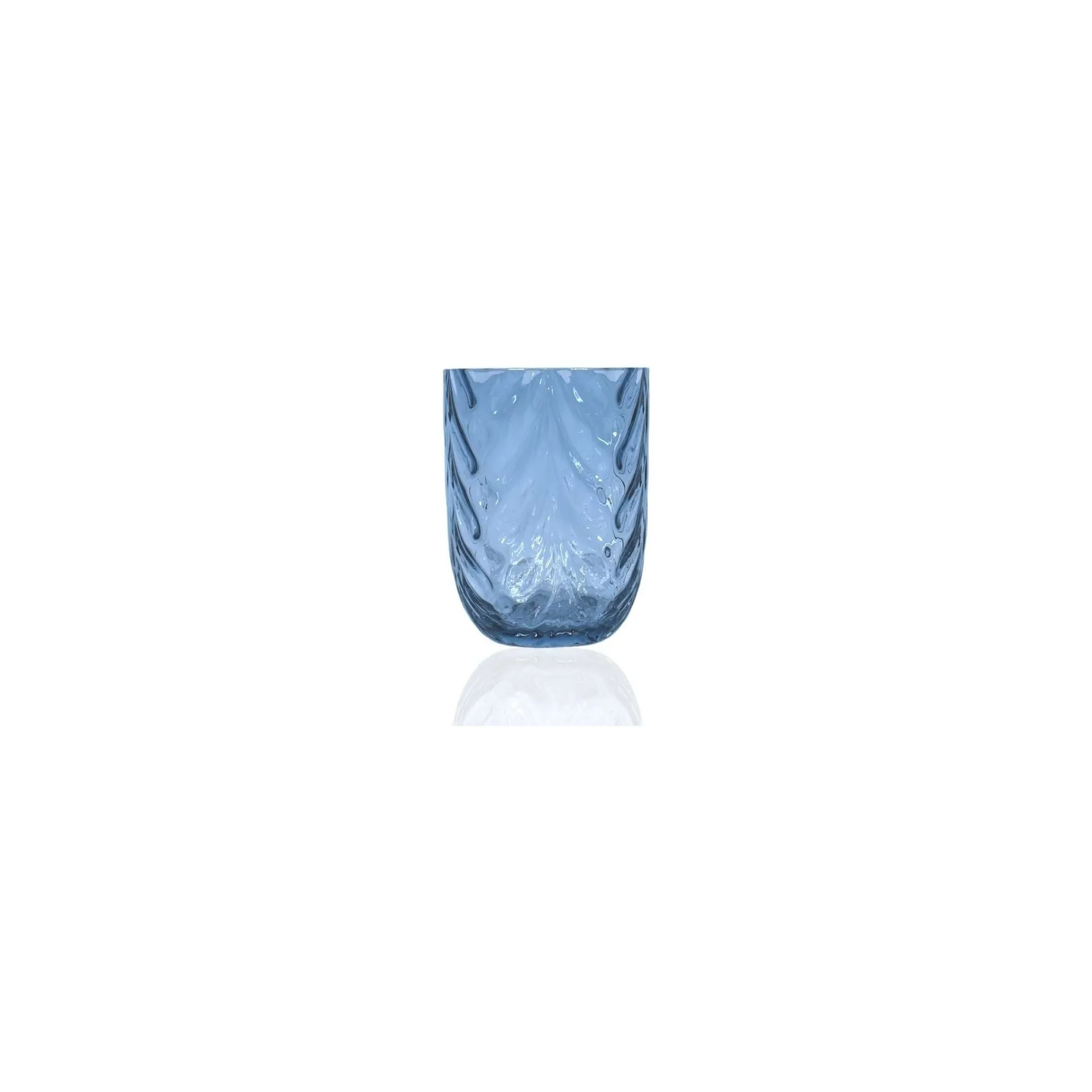 Wave drikkeglas 25 cl, Blue smoke Anna Von Lipa