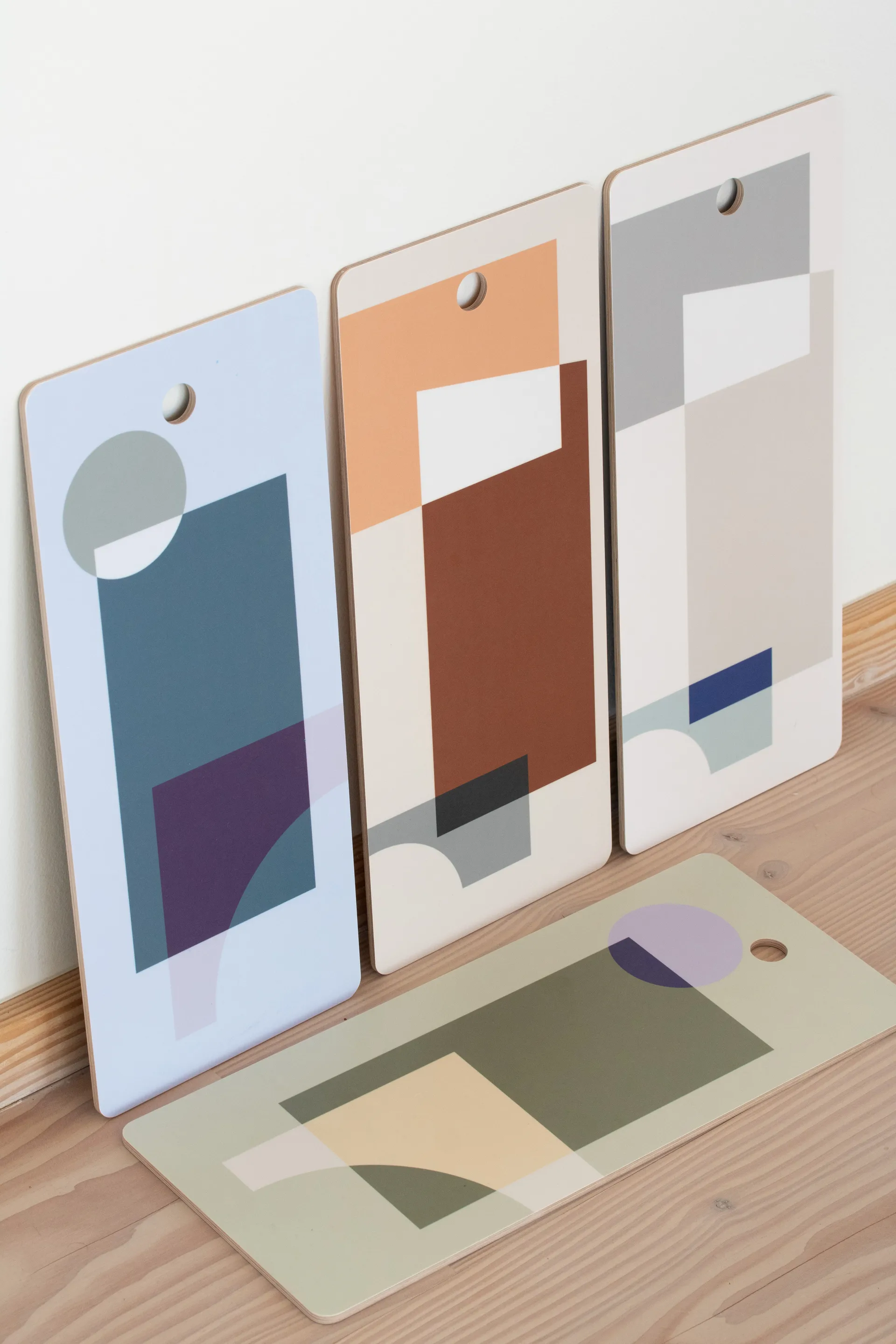 A tribute to colour skærebræt, Bio - 40x17 cm Applicata