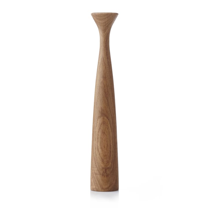 Blossom Rose lysestage 29 cm, Oiled oak Applicata