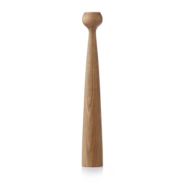 Blossom Tulip lysestage 33,5 cm - Oiled oak - Applicata