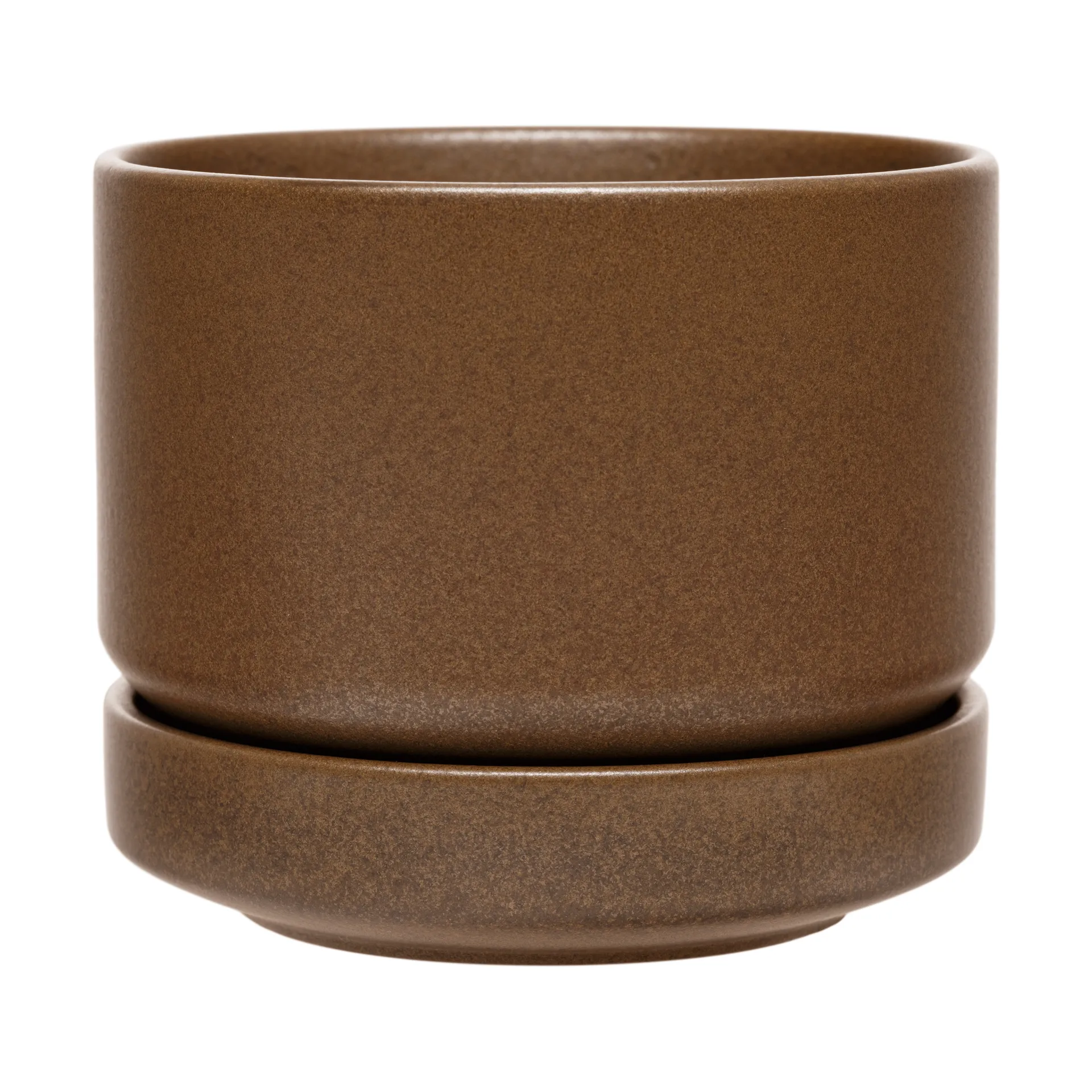 Arabia Arabia SN urtepotte Mat brun, 11 cm