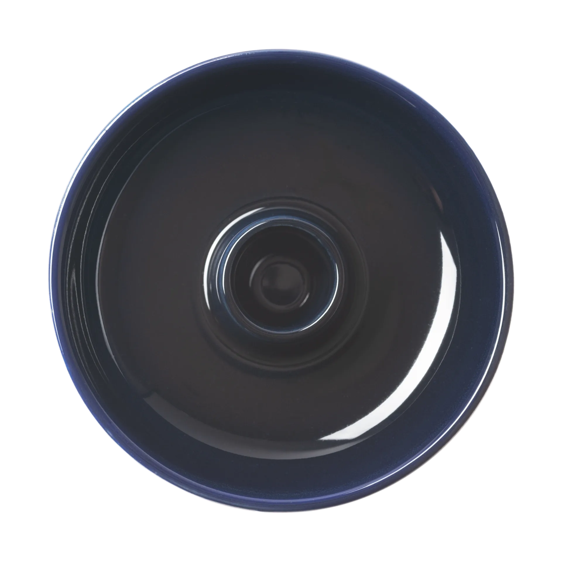 Kirnu fyrfadsstage Ø11x3,5 cm, Blå Arabia