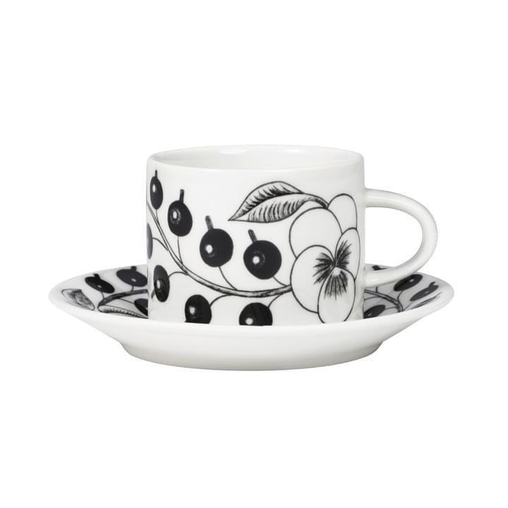 Paratiisi underkop Ø14 cm til kaffekop 18 cl, Sort Arabia