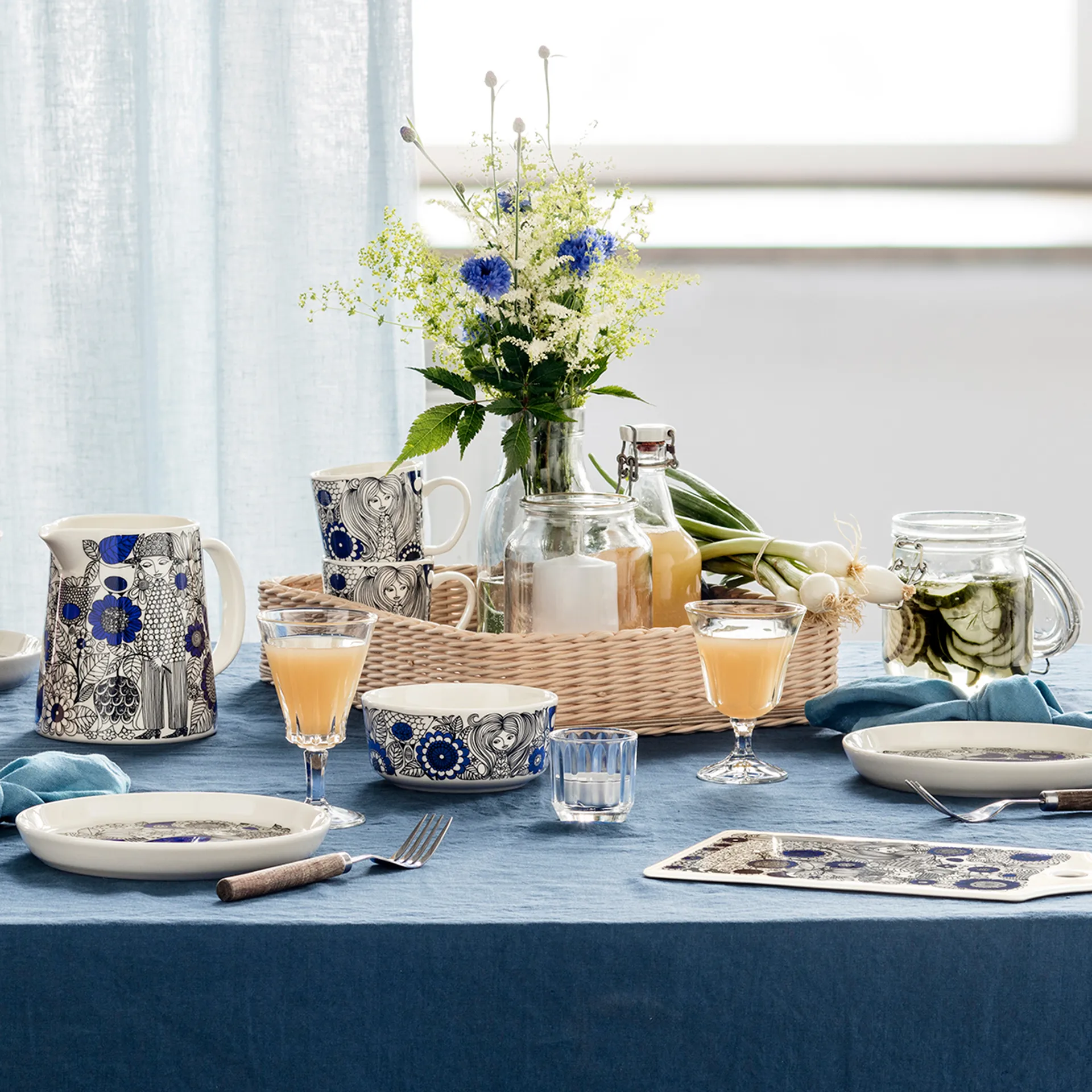 Pastoraali krus 30 cl, Blå Arabia