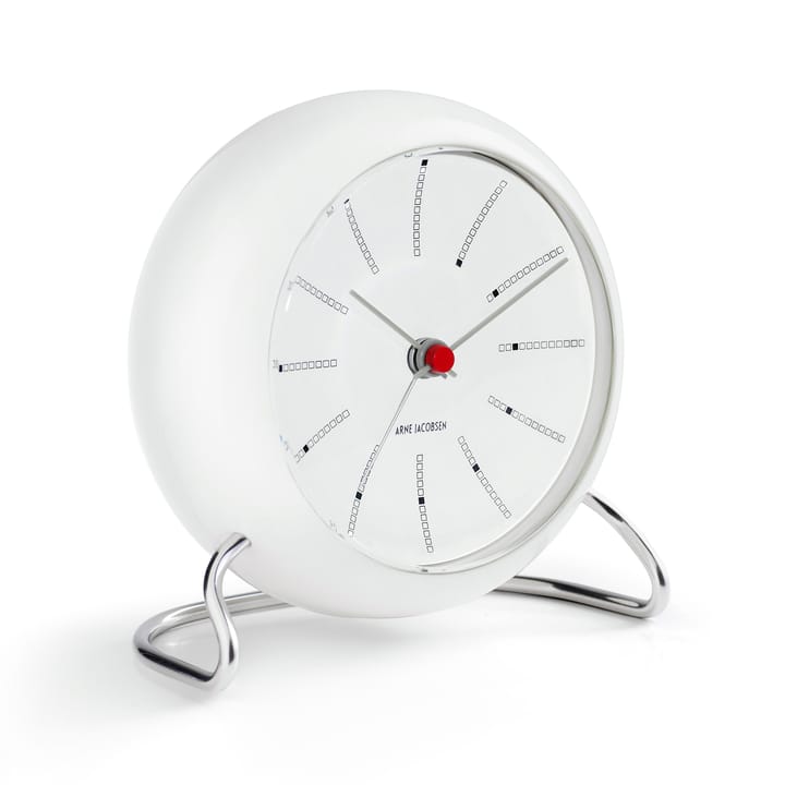 AJ Bankers bordur, hvid Arne Jacobsen Clocks