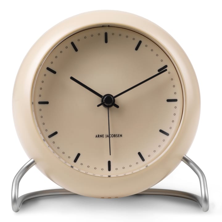 AJ City Hall bord ur, Sandy beige Arne Jacobsen Clocks
