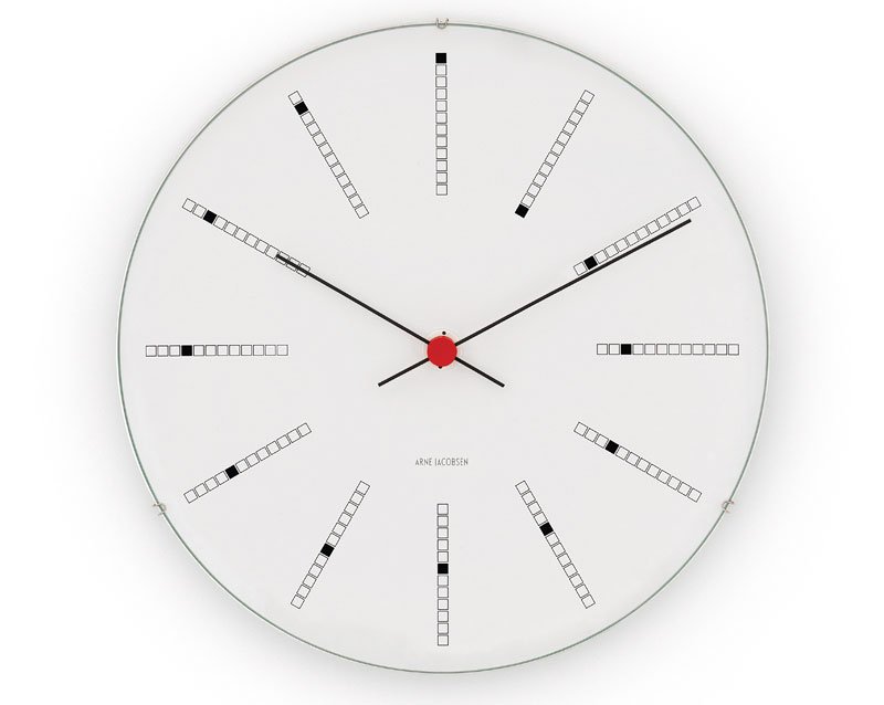 Arne Jacobsen Clocks Arne Jacobsen Bankers ur Ø 160 mm