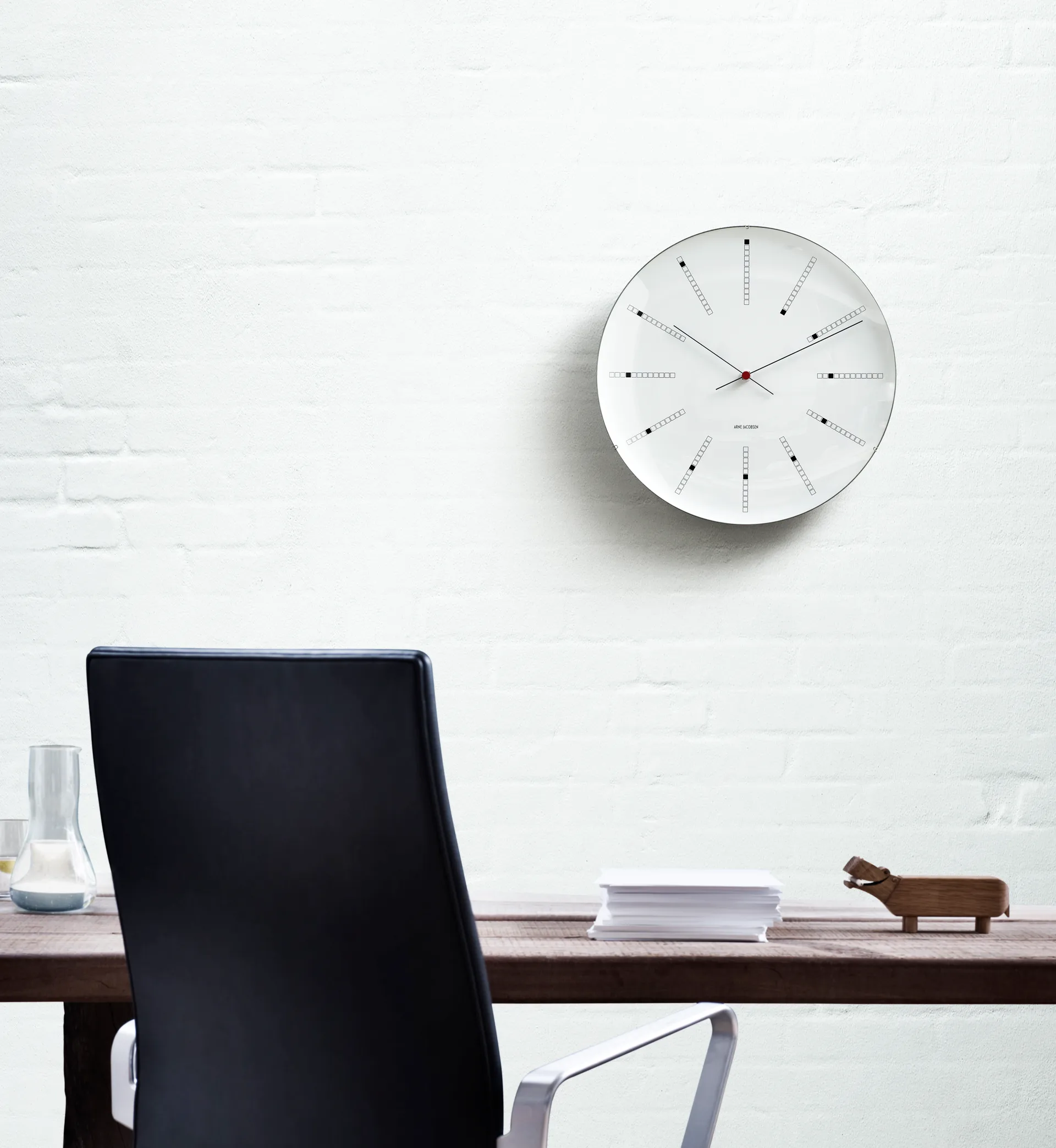 Arne Jacobsen Bankers ur, Ø 290 mm Arne Jacobsen Clocks