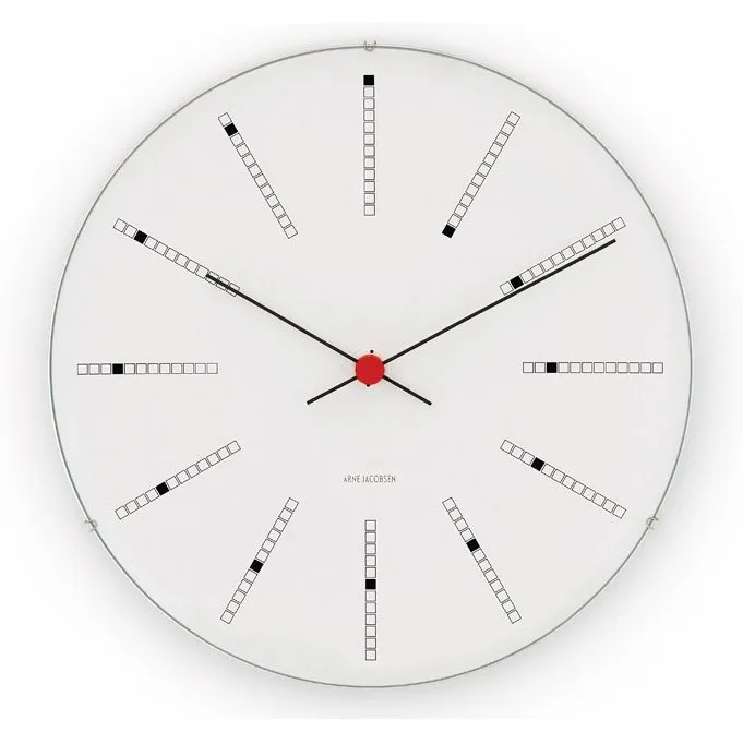 Arne Jacobsen Clocks Arne Jacobsen Bankers ur Ø 290 mm