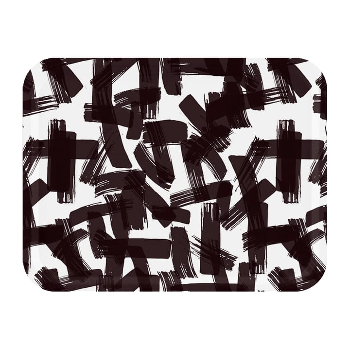 Kryss bakke 33x43 cm, Black/White Åry Home