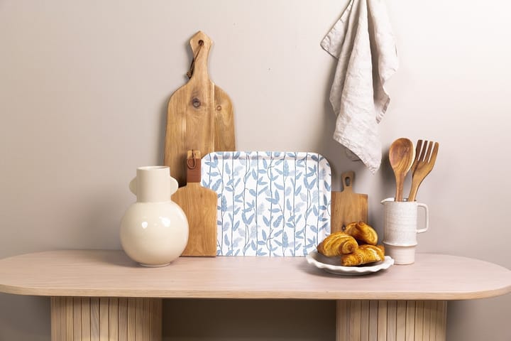 Mougli Blue bakke 33x43 cm, Blue/White Åry Home