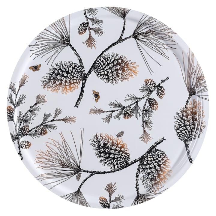 Pine Cone bakke Ø65 cm - Cotton white - Åry Home