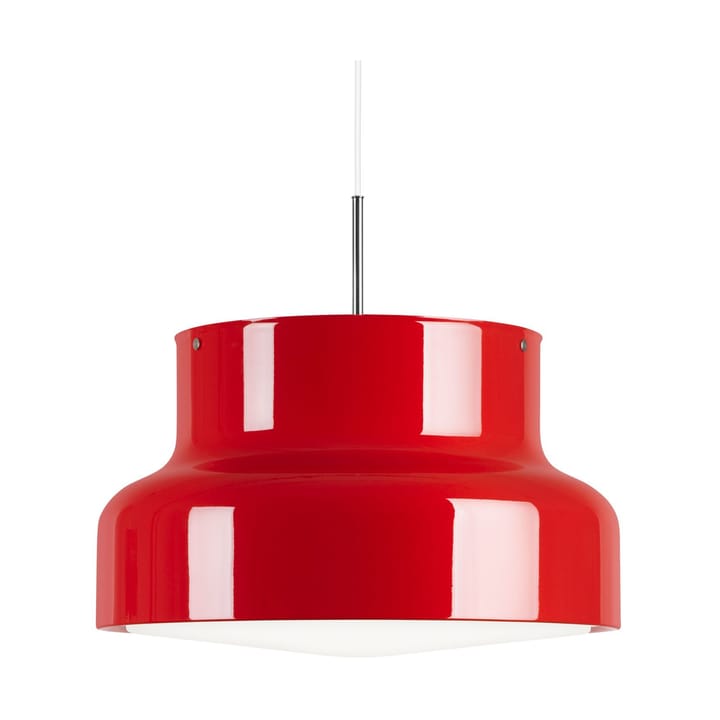 Bumling lampa stor 600 mm - Rød-opalglas - Ateljé Lyktan